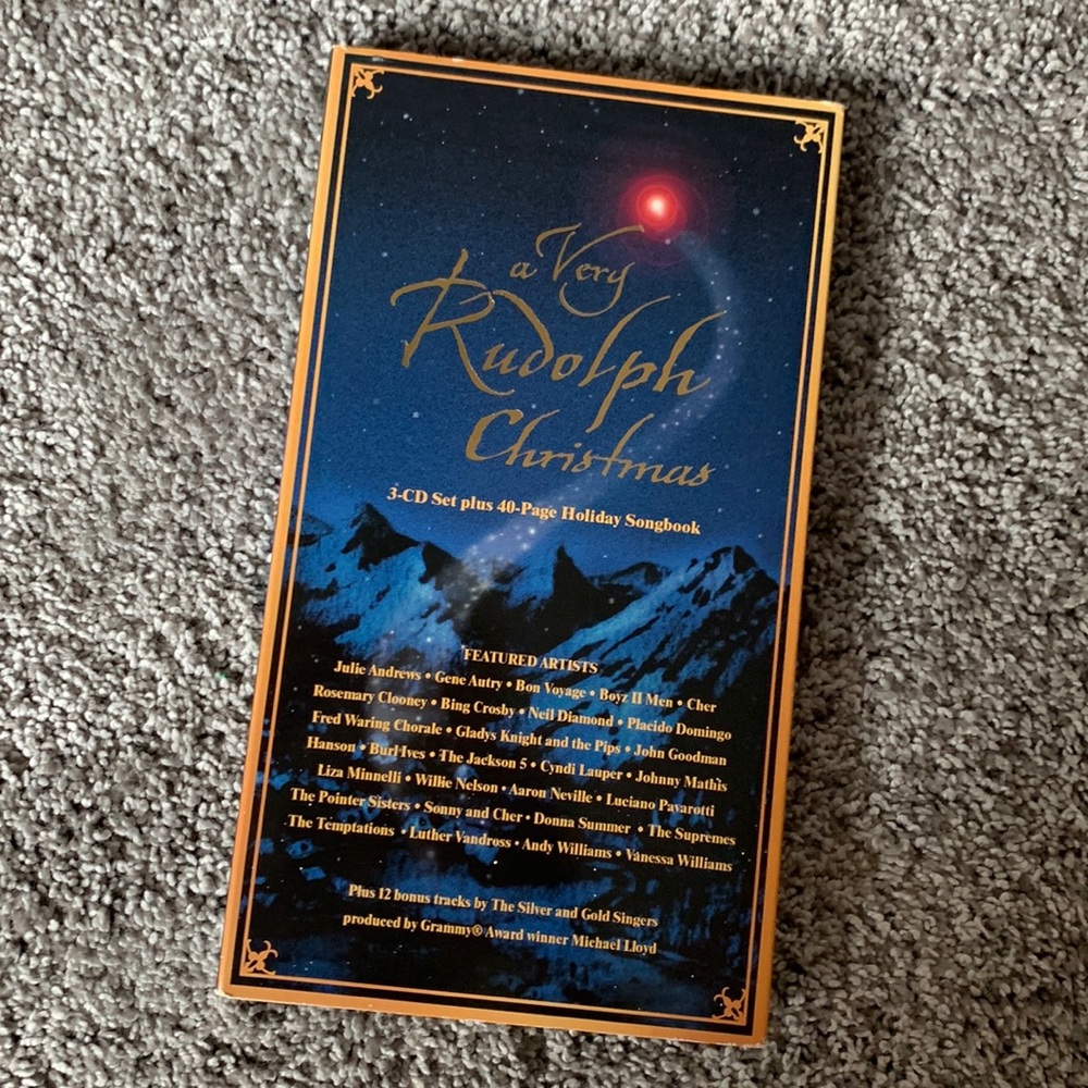A Very Rudolph Christmas 3-CD Plus 40-Page Holiday Songbook